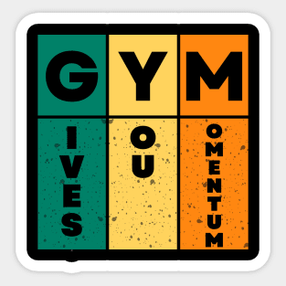 GYM Motivational Sticker